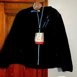Free Country fleece jacket black L